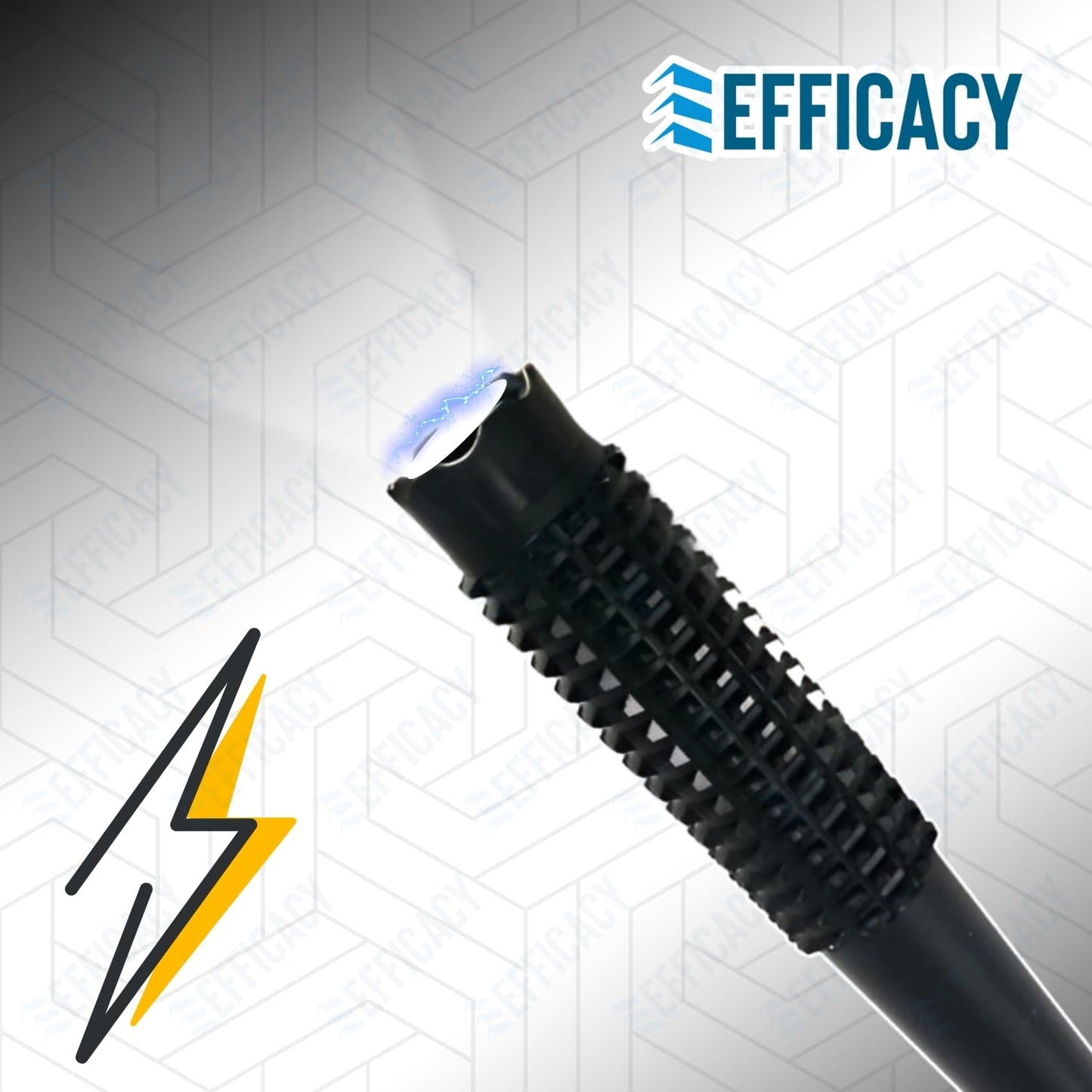 Rechargeable Electric Stun Baton with LED Flashlight | Heavy-Duty Self Defense Stick for Men & Women