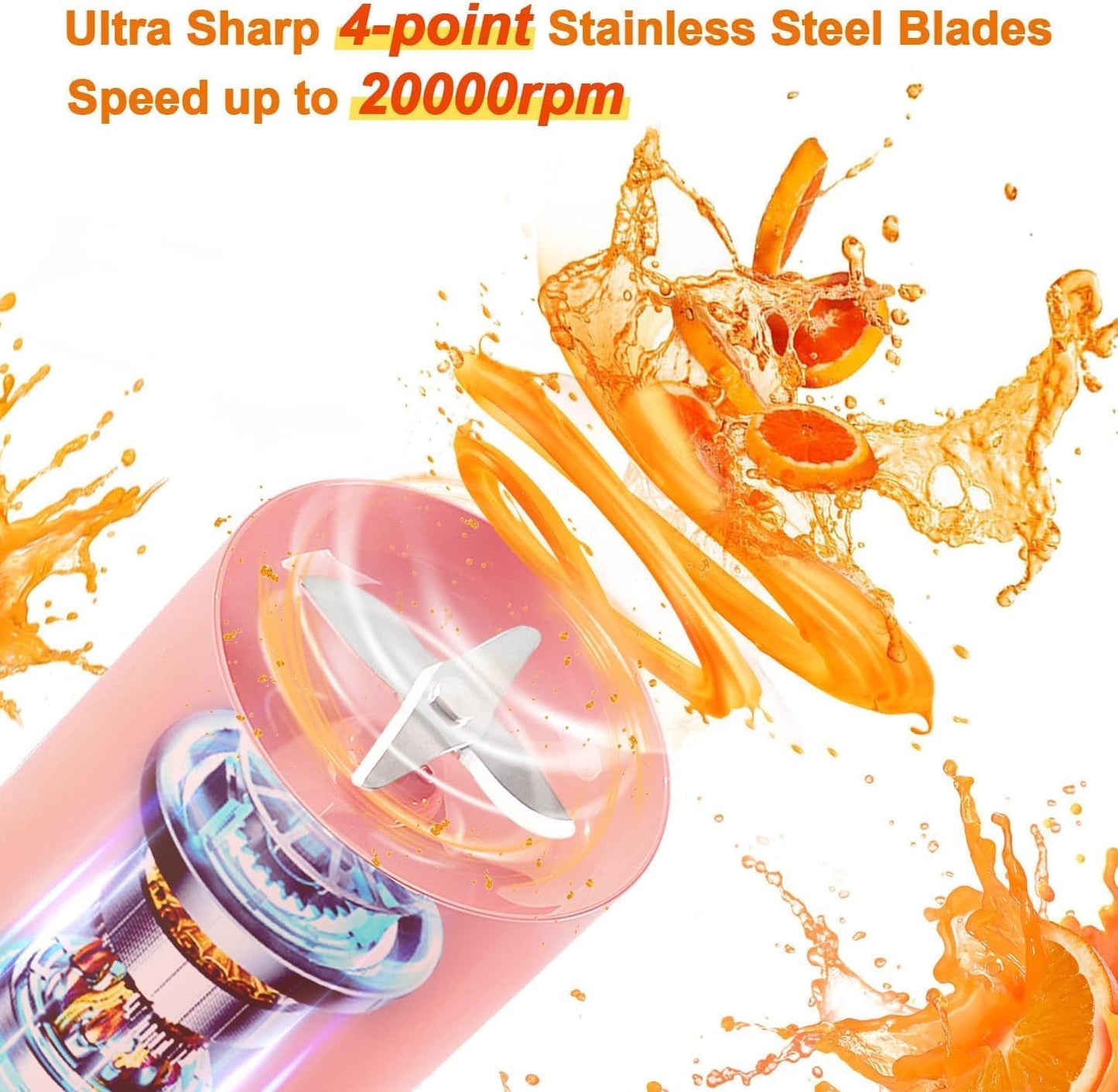 Battery Operated Portable Electric Juicer