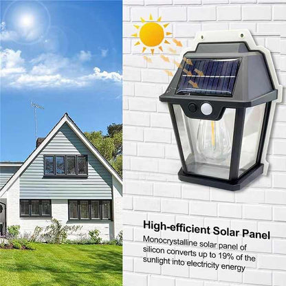 Solar Interaction Wall Lamp - 3 Pcs